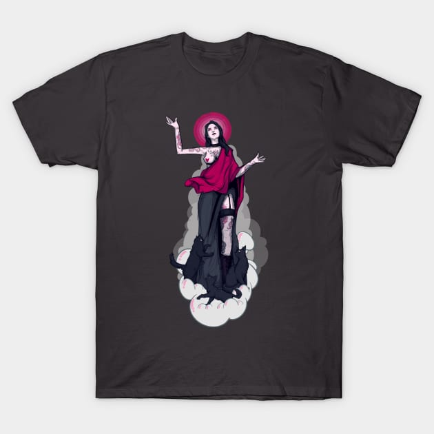 Unholy Mother T-Shirt by LVBart